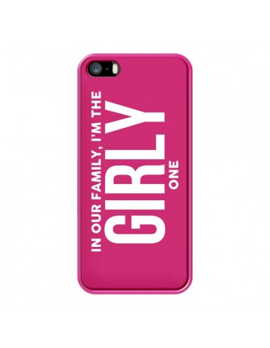 Coque In our family i'm the Girly one pour iPhone 5 et 5S - Jonathan Perez