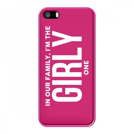 Coque In our family i'm the Girly one pour iPhone 5 et 5S - Jonathan Perez Coque In our family i'm the Girly one pour iPhone 5 et 5S - Jonathan Perez