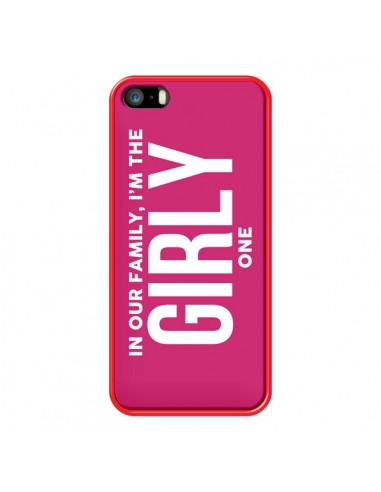 Coque In our family i'm the Girly one pour iPhone 5 et 5S - Jonathan Perez