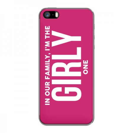 Coque In our family i'm the Girly one pour iPhone 5 et 5S - Jonathan Perez Coque In our family i'm the Girly one pour iPhone 5 et 5S - Jonathan Perez