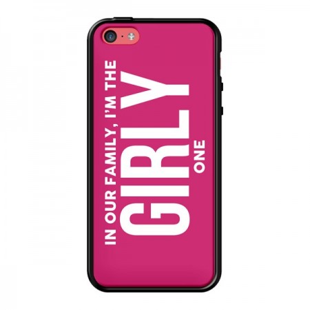 Coque In our family i'm the Girly one pour iPhone 5C - Jonathan Perez Coque In our family i'm the Girly one pour iPhone 5C - Jonathan Perez