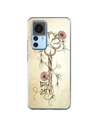 Coque Xiaomi 12T/12T Pro Key Lucky Clef Flower - LouJah