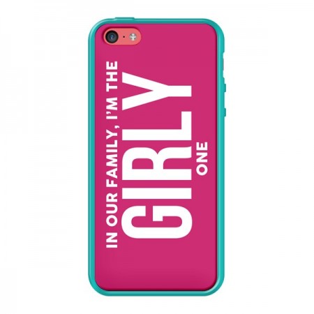 Coque In our family i'm the Girly one pour iPhone 5C - Jonathan Perez Coque In our family i'm the Girly one pour iPhone 5C - Jonathan Perez