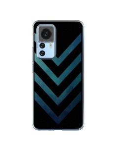Coque Xiaomi 12T/12T Pro Blue Black Arrow Fleche - LouJah