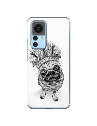 Cover Xiaomi 12T/12T Pro Indian Dog Cane Indiano Chef Corona - LouJah