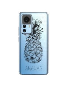 Xiaomi 12T/12T Pro Case Ananas Fruit Clear - LouJah