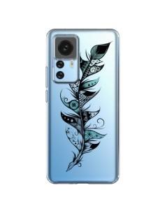 Coque Xiaomi 12T/12T Pro Plume Poétique Transparente - LouJah