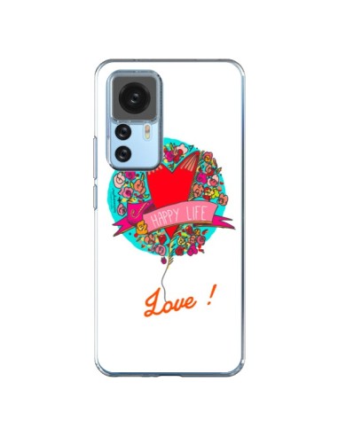 Coque Xiaomi 12T/12T Pro Love Happy Life - Leellouebrigitte