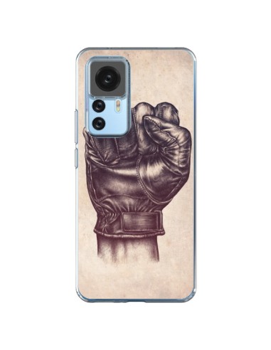 Coque Xiaomi 12T/12T Pro Fight Poing Cuir - Lassana