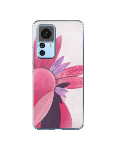 Xiaomi 12T/12T Pro Case Flowers Pink - Lassana