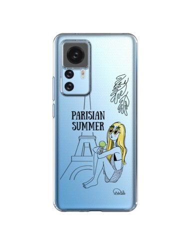 Cover Xiaomi 12T/12T Pro Parisian Summer Estate Parigina Trasparente - Lolo Santo