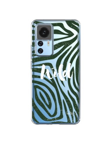 Cover Xiaomi 12T/12T Pro Wild Zebra Giungla Trasparente - Lolo Santo