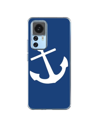 Coque Xiaomi 12T/12T Pro Ancre Navire Navy Blue Anchor - Mary Nesrala