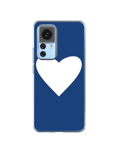 Xiaomi 12T/12T Pro Case Heart Navy Blue - Mary Nesrala