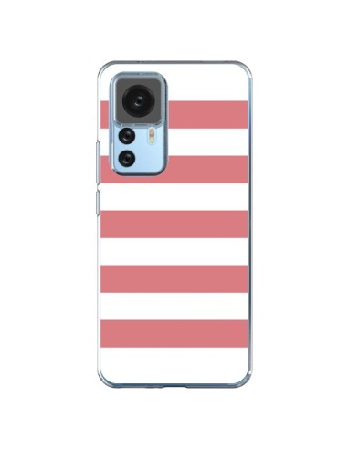 Coque Xiaomi 12T/12T Pro Bandes Corail - Mary Nesrala