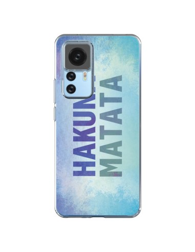 Xiaomi 12T/12T Pro Case Hakuna Matata Re Lion Blue - Mary Nesrala