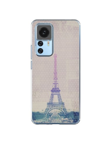 Xiaomi 12T/12T Pro Case I Love Paris Tour Eiffel Love - Mary Nesrala