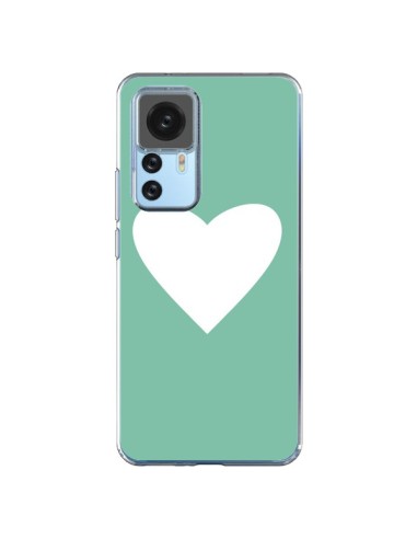 Xiaomi 12T/12T Pro Case Heart Green Mint - Mary Nesrala