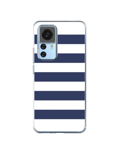Cover Xiaomi 12T/12T Pro Bande Marineresche Blu Bianco Gaultier - Mary Nesrala