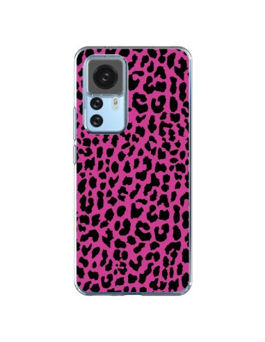 Cover Xiaomi 12T/12T Pro Leopardo Rosa Neon - Mary Nesrala