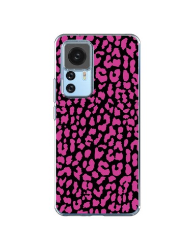 Coque Xiaomi 12T/12T Pro Leopard Rose Pink - Mary Nesrala
