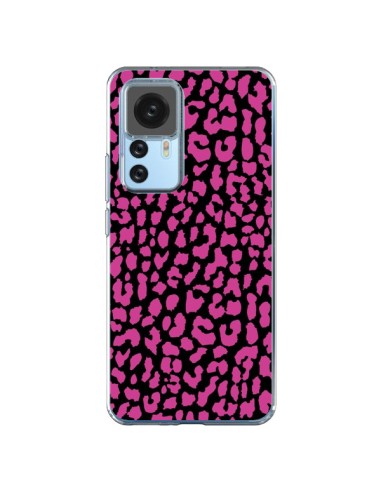 Cover Xiaomi 12T/12T Pro Leopardo Rosa - Mary Nesrala