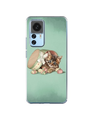 Cover Xiaomi 12T/12T Pro Gattoon Gatto Kitten Boite Caramella Candy - Maryline Cazenave