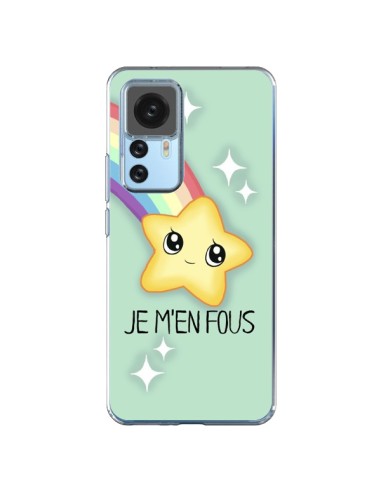 Coque Xiaomi 12T/12T Pro Etoile Je m'en fous - Maryline Cazenave