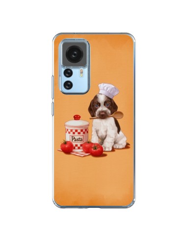 Cover Xiaomi 12T/12T Pro Cane Pates Pasta Cuoco - Maryline Cazenave