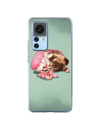 Cover Xiaomi 12T/12T Pro Cane Cupcakes Torta Bonbon Boite - Maryline Cazenave