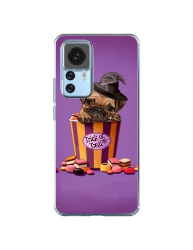 Coque Xiaomi 12T/12T Pro Chien Dog Halloween Sorciere Bonbon - Maryline Cazenave
