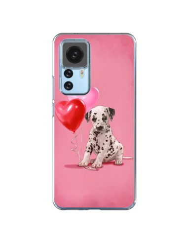 Xiaomi 12T/12T Pro Case Dog Dalmata Ballon Heart - Maryline Cazenave