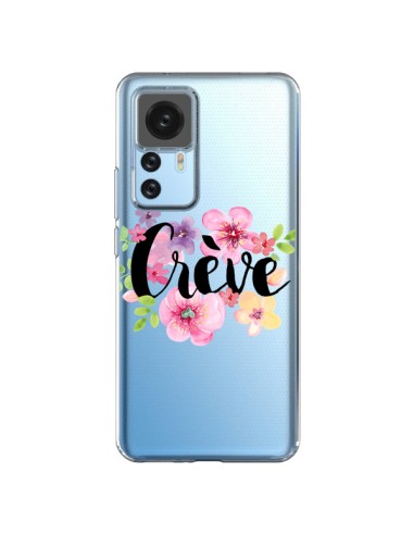 Coque Xiaomi 12T/12T Pro Crève Fleurs Transparente - Maryline Cazenave
