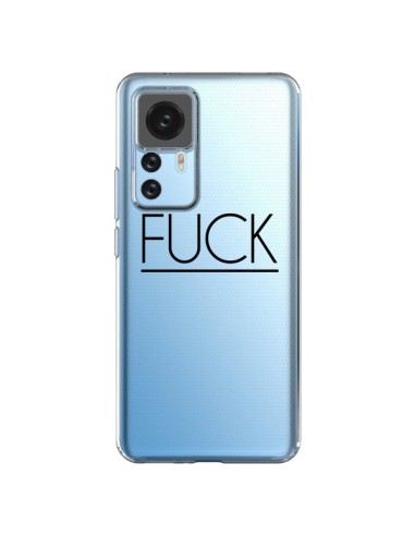 Coque Xiaomi 12T/12T Pro Fuck Transparente - Maryline Cazenave