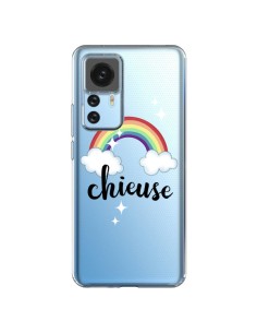 Coque Xiaomi 12T/12T Pro Chieuse Arc En Ciel Transparente - Maryline Cazenave
