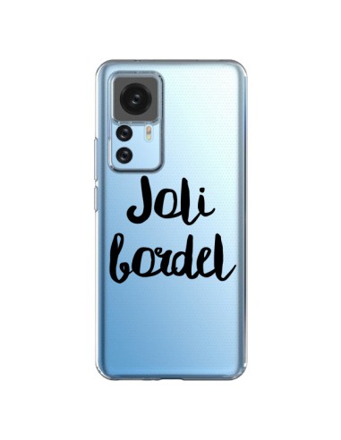Cover Xiaomi 12T/12T Pro Joli Bordel Trasparente - Maryline Cazenave