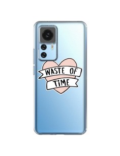 Xiaomi 12T/12T Pro Case Waste Of Time Clear - Maryline Cazenave