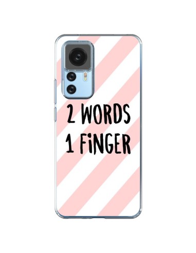 Xiaomi 12T/12T Pro Case 2 Words 1 Finger - Maryline Cazenave