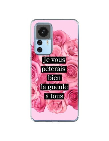 Cover Xiaomi 12T/12T Pro Je vous pèterais Fiori - Maryline Cazenave