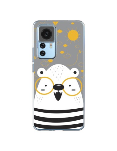 Cover Xiaomi 12T/12T Pro Orso con occhiali - Maria Jose Da Luz