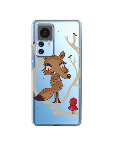 Xiaomi 12T/12T Pro Case Cappuccetto Red Loup Hello Big Wolf Clear - Maria Jose Da Luz