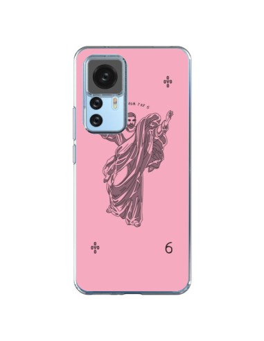 Cover Xiaomi 12T/12T Pro God Pink Drake Chanteur Jeu Cartes - Mikadololo