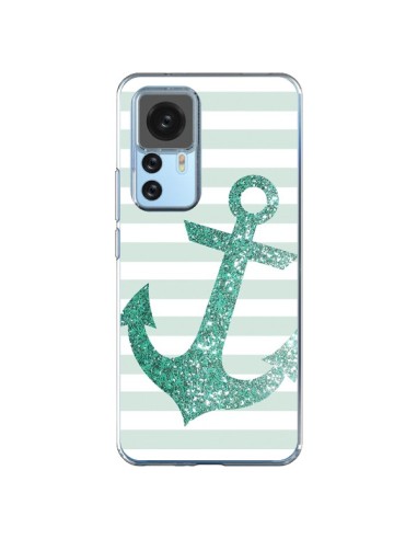 Xiaomi 12T/12T Pro Case Ancora Marina Green - Monica Martinez