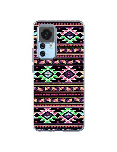 Xiaomi 12T/12T Pro Case Black Aylen Aztec - Monica Martinez
