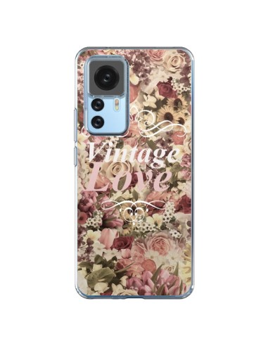Xiaomi 12T/12T Pro Case Vintage Love Flowers - Monica Martinez