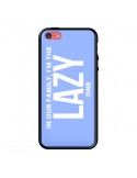 Coque iPhone 5C In our family i\'m the Lazy one - Jonathan Perez