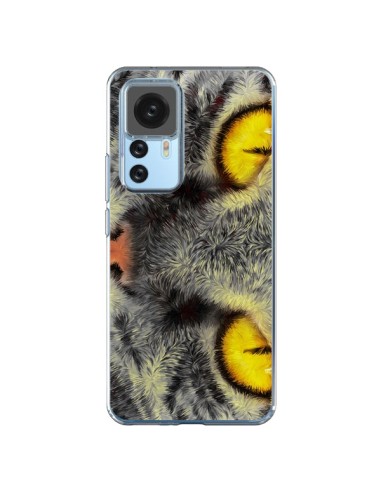 Cover Xiaomi 12T/12T Pro Gatto Gato Loco - Maximilian San