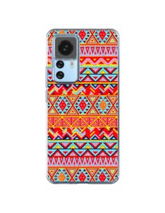 Coque Xiaomi 12T/12T Pro India Style Pattern Bois Azteque - Maximilian San