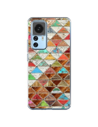 Xiaomi 12T/12T Pro Case Love Pattern Triangle - Maximilian San