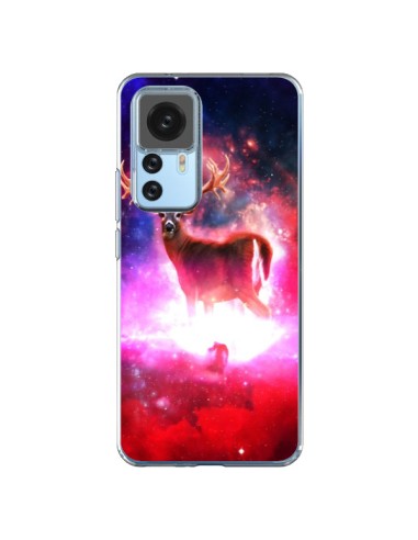 Cover Xiaomi 12T/12T Pro Cosmic Deer Cervo Galaxy - Maximilian San